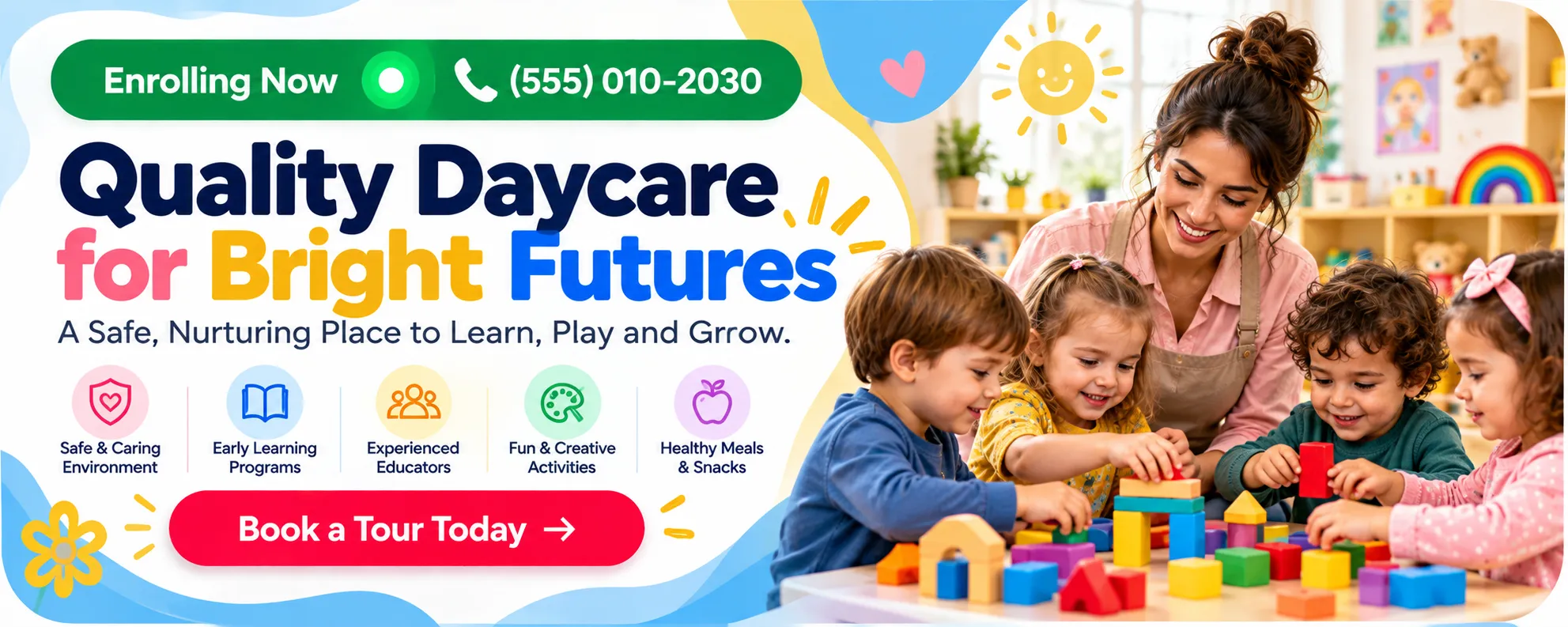 Bright Futures Daycare Banner